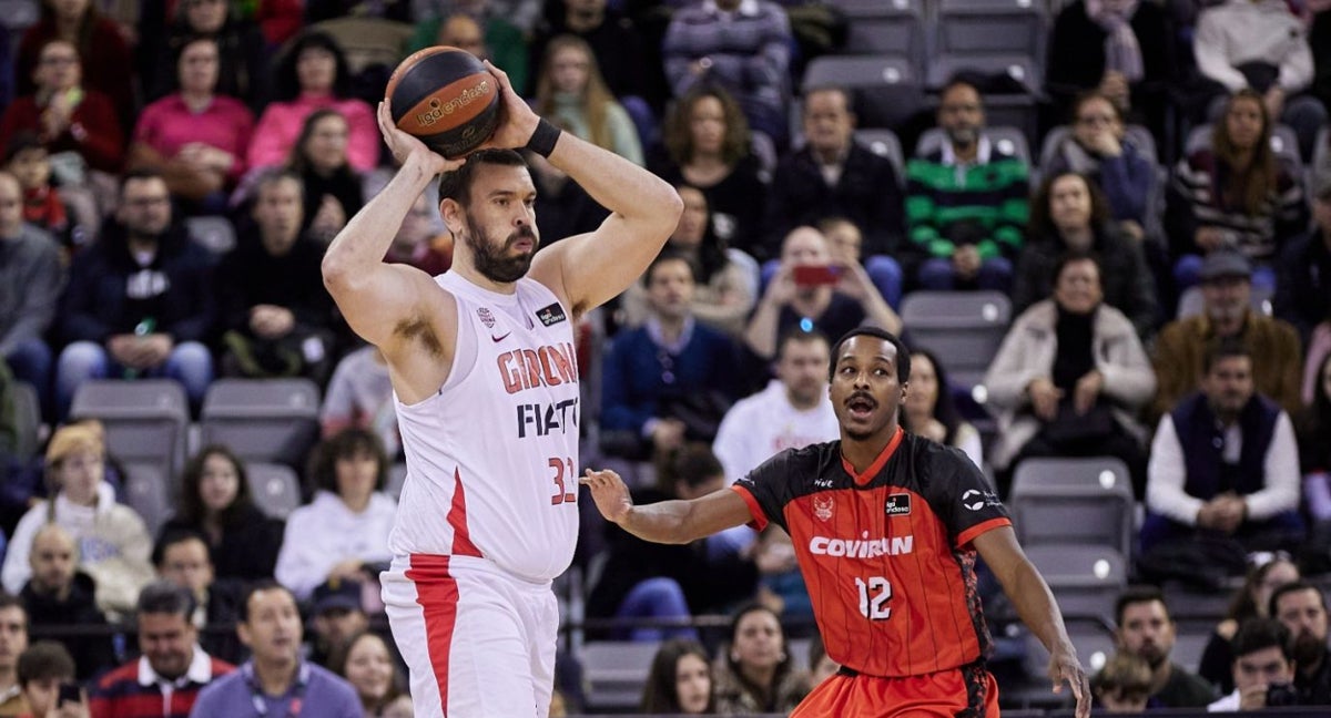 Marc Gasol, en un partido con el Girona.