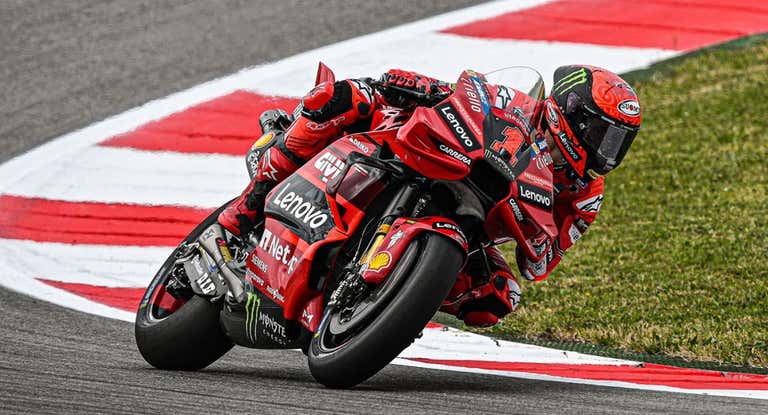 Pecco Bagnaia en el Gran Premio de Austria.