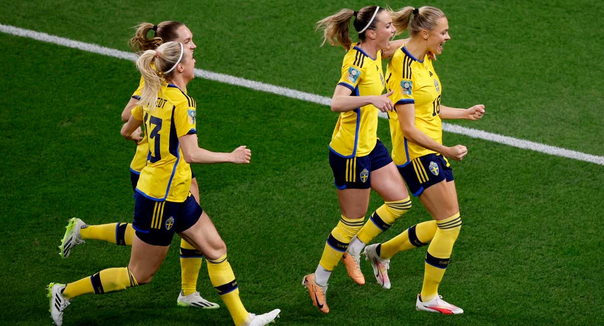 Suecia se impone a Australia y deja a la selección anfitriona sin su primera medalla mundialista