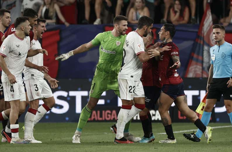 Arrasate, duro contra el Chimy: «Esto no es Osasuna»