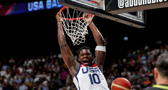 Estados Unidos llega al Mundial invicta y con una estrella clara, Anthony Edwards