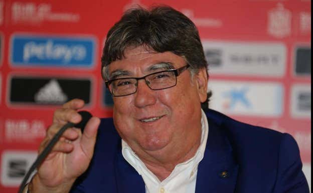 Jacinto Alonso, en una rueda de prensa. FRF