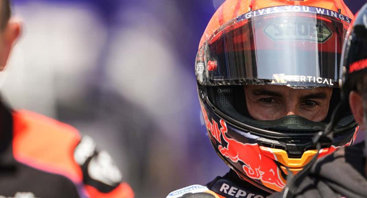 Marc Márquez en el pasado Gran Premio de Le Mans.