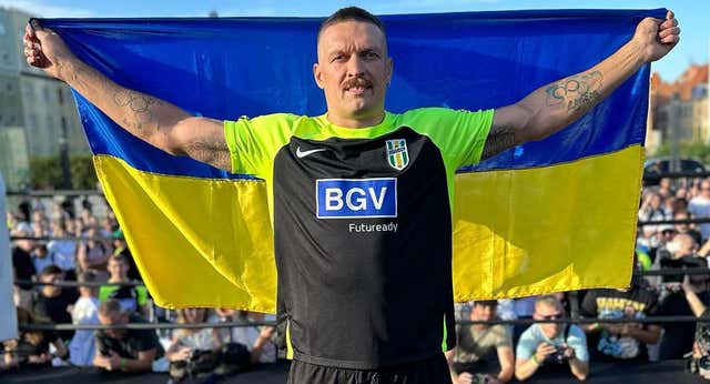 Olek Usyk: el campeón del pueblo lleva su próximo combate a 500 kilómetros de Ucrania