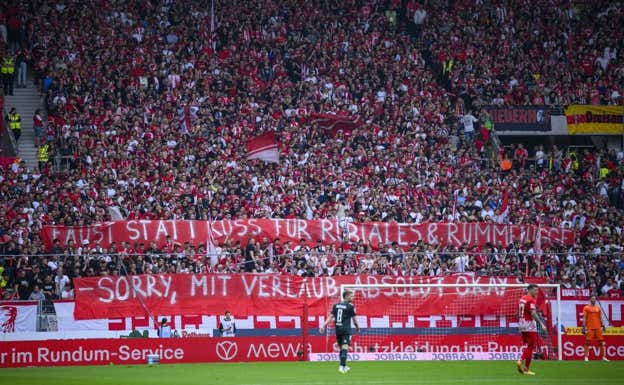Rubiales, en la Bundesliga. GETTY