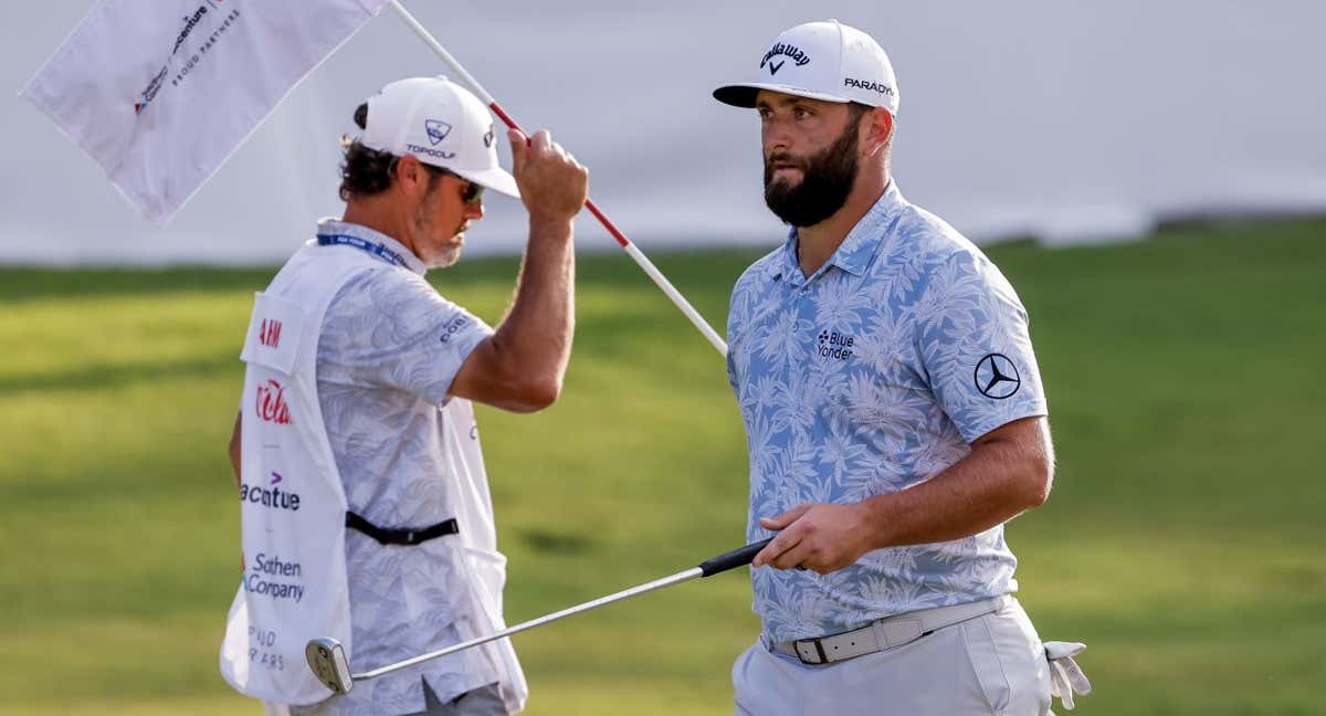 Jon Rahm en el Tour Championship. /EFE