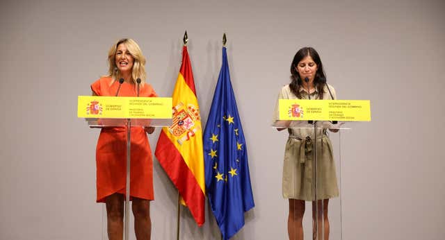 Yolanda Díaz, sobre Jorge Vilda y Luis de la Fuente: “Quien aplaude una agresión sexual no debe seguir en su puesto”