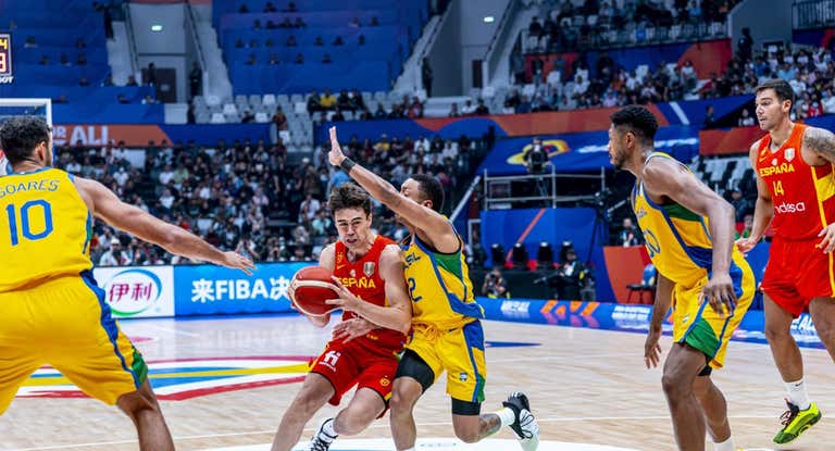 Juan Núñez, el joven que es figura de España en el Mundial de Baloncesto 2023.