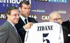 De Montecarlo siempre nos quedará aquella servilleta voladora de Florentino a Zidane...