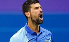 Novak Djokovic remonta dos sets y se salva de forma milagrosa ante su compatriota Laslo Djere