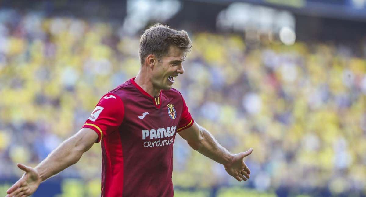 El noruego Alexander Sørloth, uno de los argumentos ofensivos del Villarreal. /EFE