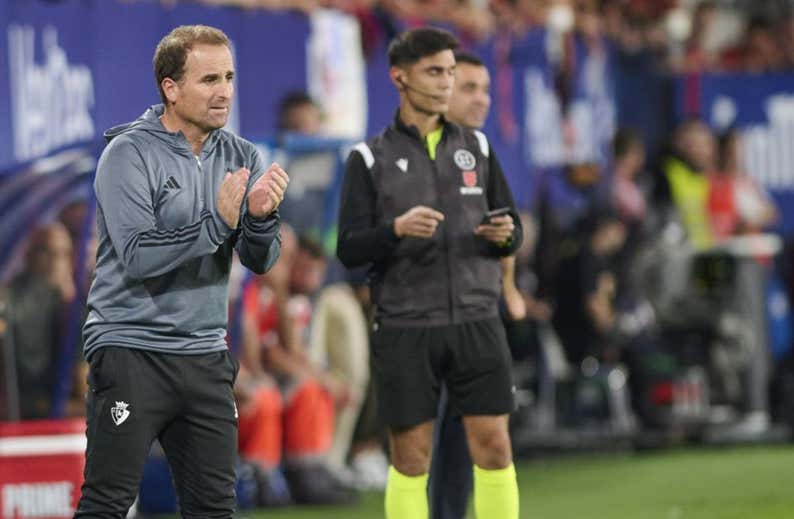 El Arrasate más reivindicativo: "Esto es lo que tiene que ser Osasuna"