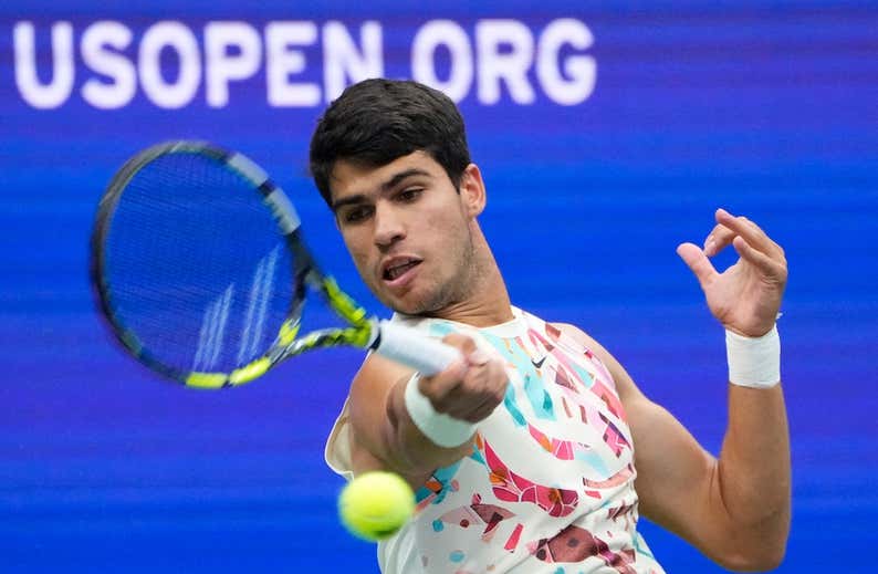 Alcaraz - Zverev: horario y dónde ver los cuartos de final del US Open