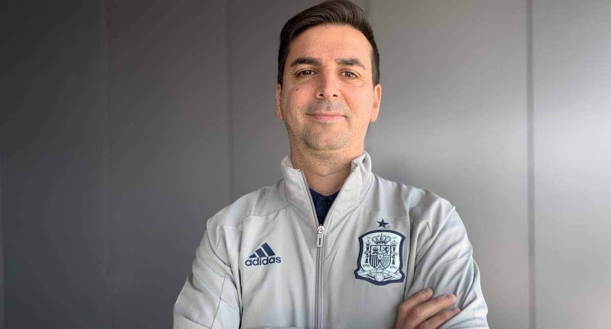 Francis Hernández, en una concentración de la Sub-21./Sergio Santos