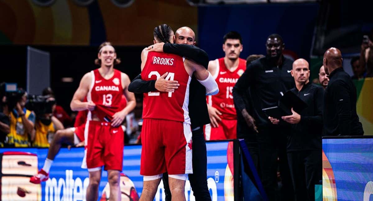 Jordi Fernández lleva a Canadá a la primera medalla de su historia junto a Dillon Brooks