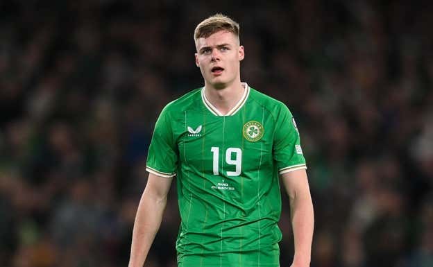 Evan Ferguson, estrella emergente del Brighton. Getty Images