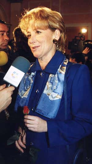 Esperanza Aguirre en 1998. ABC