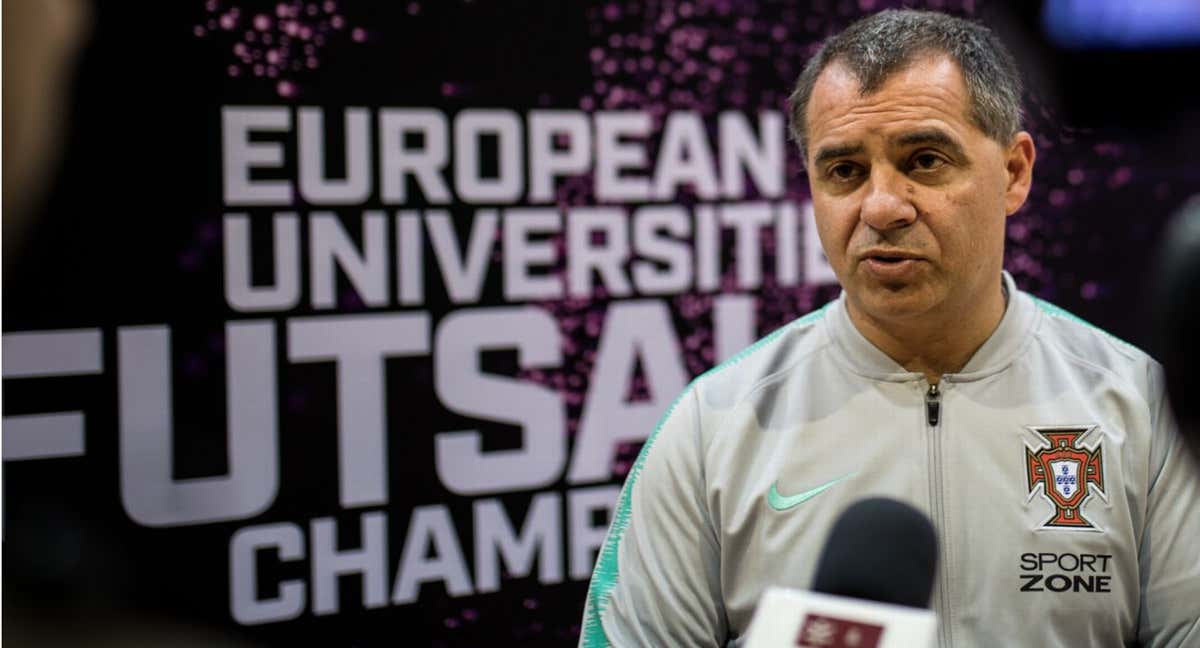 Pedro Dias, director ejecutivo de la Federación Portuguesa de Fútbol y responsable del fútbol sala luso. /FISU