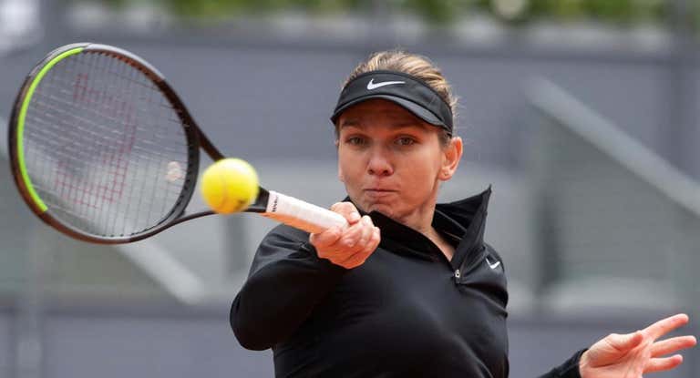 Simona Halep en una imagen de archivo.