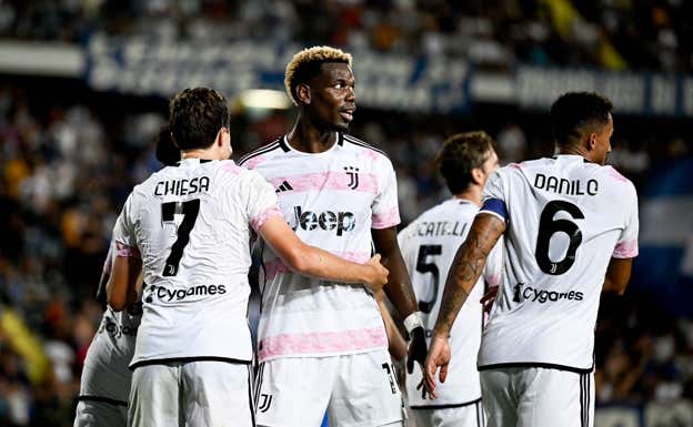 Pogba, en un partido con la Juventus. REUTERS
