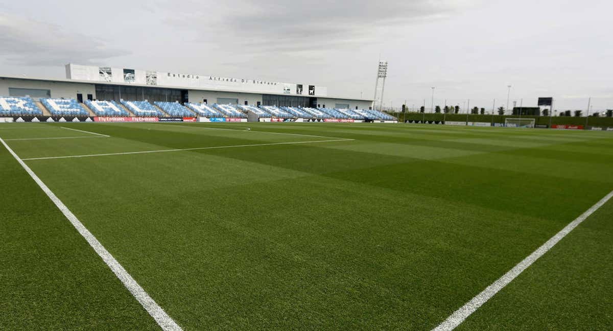 El estadio Alfredo Di Stéfano, en la ciudad deportiva del Real Madrid.