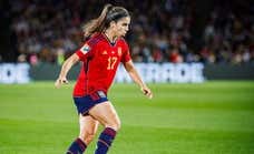 Alba Redondo: se descarta la lesión de rodilla y todo a punta a un esguince