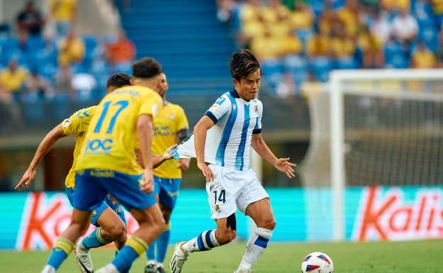 Con Kubo, la Real Sociedad se permite soñar.  EFE