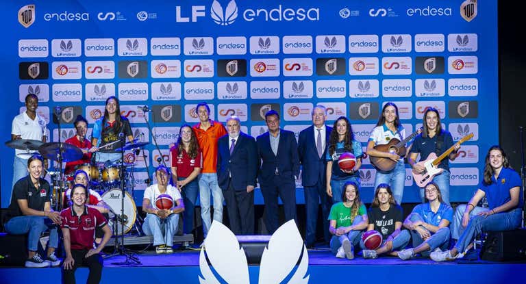 La presentación de la Liga Femenina Endesa en el WiZink Center.