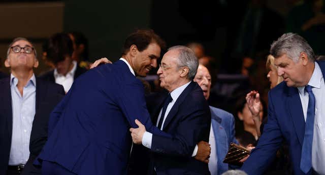 Los seis segundos que descolocaron a Nadal: «¿Quieres ser presidente del Real Madrid?»