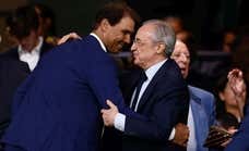 Los seis segundos que descolocaron a Nadal: «¿Quieres ser presidente del Real Madrid?»