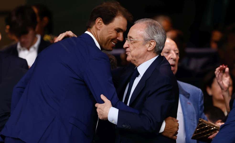 Los seis segundos que descolocaron a Nadal: «¿Quieres ser presidente del Real Madrid?»