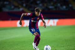 Lamine Yamal se convierte en el debutante más joven del Barça en la Champions