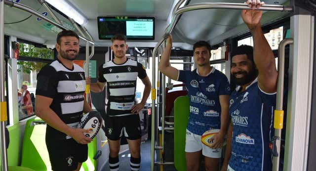 El rugby ya tiene su autobús