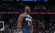 Zion Williamson se pone a punto: “Ha estado en el gimnasio más que en toda su carrera”
