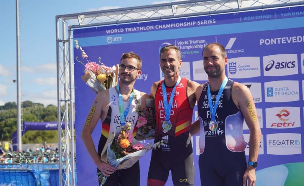 Dani Molina se proclama campeón del mundo de triatlón paralímpico