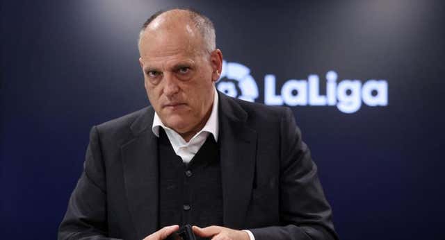 Javier Tebas: «Las jugadoras no tienen que decir por megáfono todo lo que ha pasado en la RFEF, el que no lo sepa es torpe»