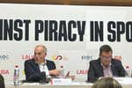 Javier Tebas, el fútbol pirata y los precios más altos de Europa: «Más barato es un 'cubata' al día»