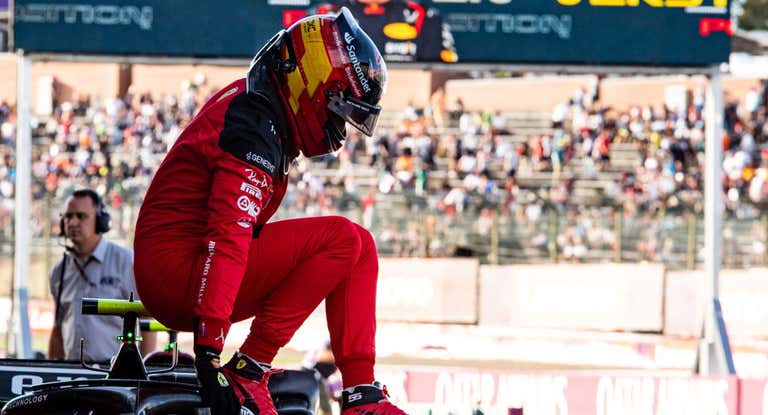 Carlos Sainz, durante el GP de Japón 2023 de F1.