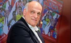 Tebas ve «mucha caspa Rubialista en la Federación» e imposible la paz con Florentino: «¿Me regalarías tu casa?»