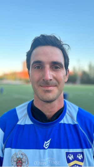 Leo Moreno de la Cova con el Complutense Cisneros.  Cedida