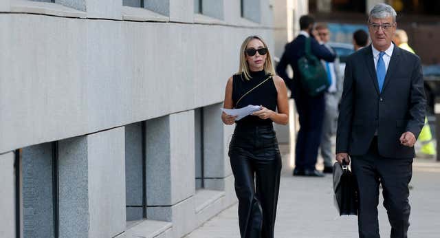 Rafa Hermoso y Patricia Pérez aportan sus dispositivos como prueba en la Audiencia Nacional