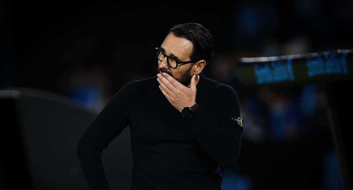 José Bordalás durante un partido de LaLiga /GETTYIMAGES