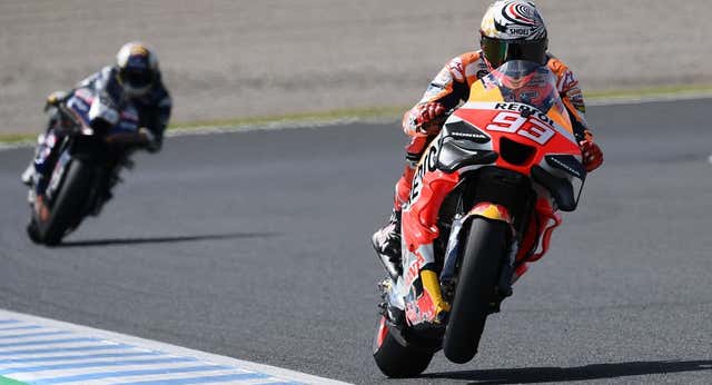 La caída número 20 complica el GP de Japón a Marc Márquez