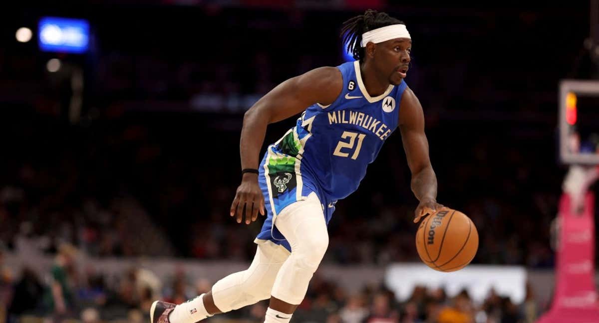 Jrue Holiday, nuevo jugador de los Celtics./AFP