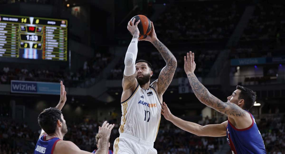 Los ‘gigantes’ del Real Madrid hacen pequeño al Barça de baloncesto