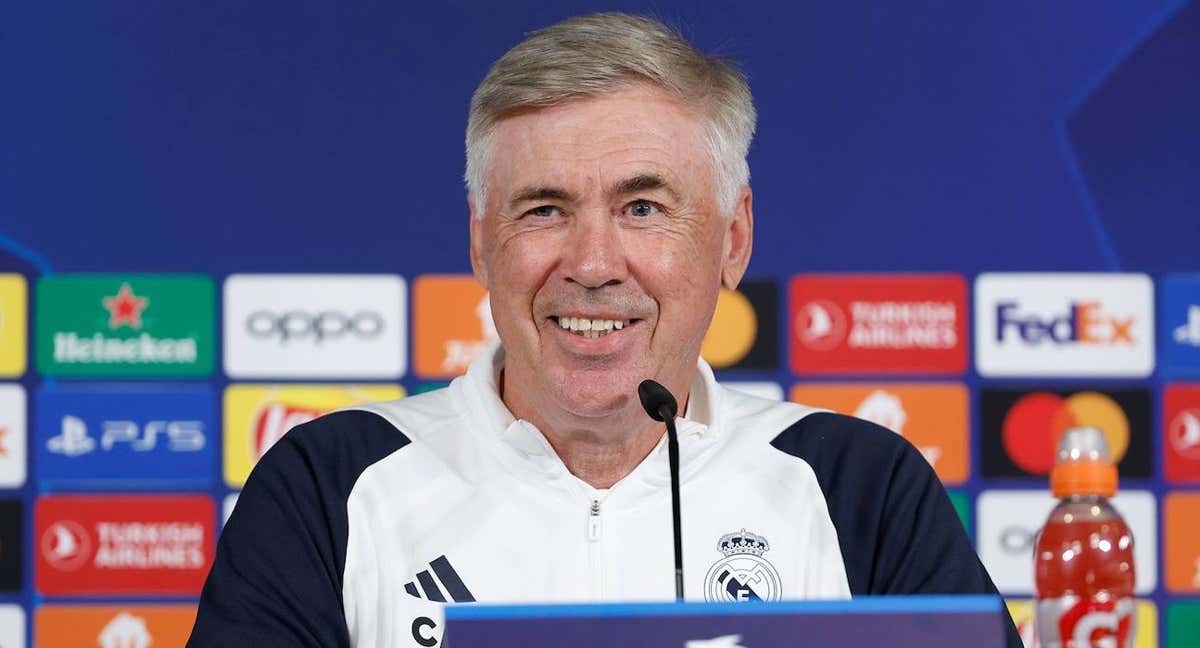 Carlo Ancelotti./Real Madrid