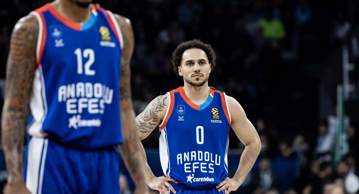 Shane Larkin, la pasada temporada con el Anadolu Efes.