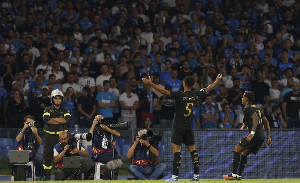 Bellingham fue el diez en la casa de Maradona y Valverde el terremoto