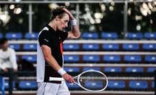 Tiene un match point a favor y le descalifican por pegar un pelotazo al juez de silla