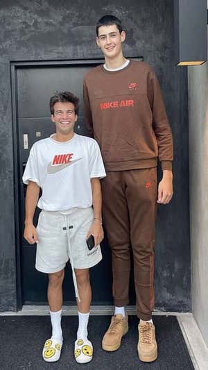 Aday Mara y Riqui Puig. Instagram: Riqui Puig